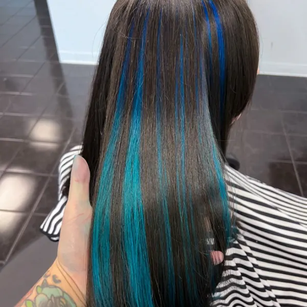 Hair work by Sierra Cone
