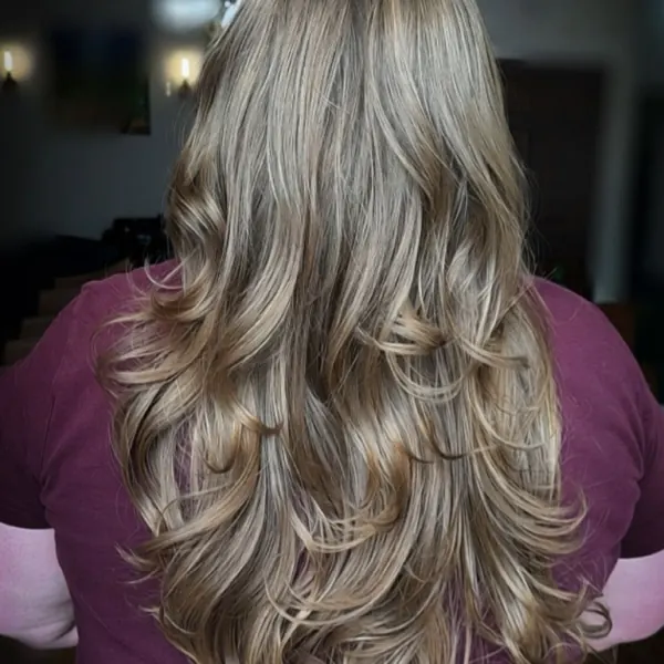 Hair work by Sierra Cone