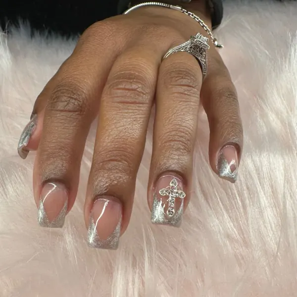 Nail work by Sparkling Tips Studio