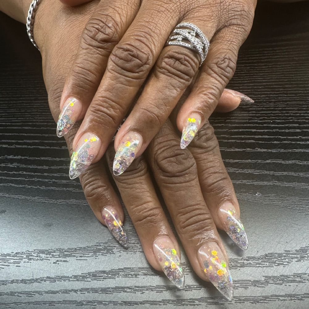 Sparkling Tips Studio nail work in Raleigh, example 1