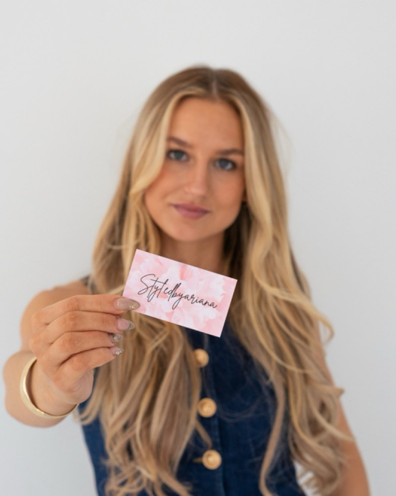 Ariana Hester, owner of Styled By Ariana