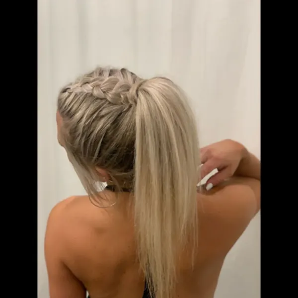 Hair work by Styled By Gabby