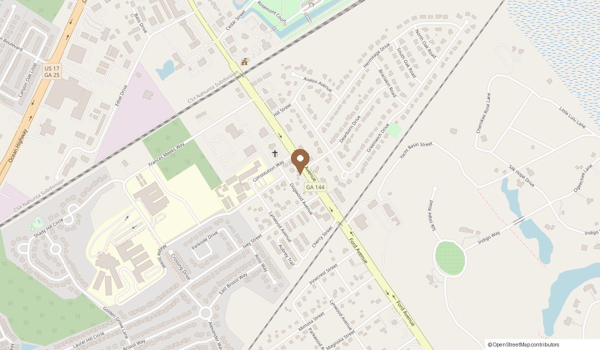 Map: 10646 Ford Ave, Richmond Hill, GA 31324