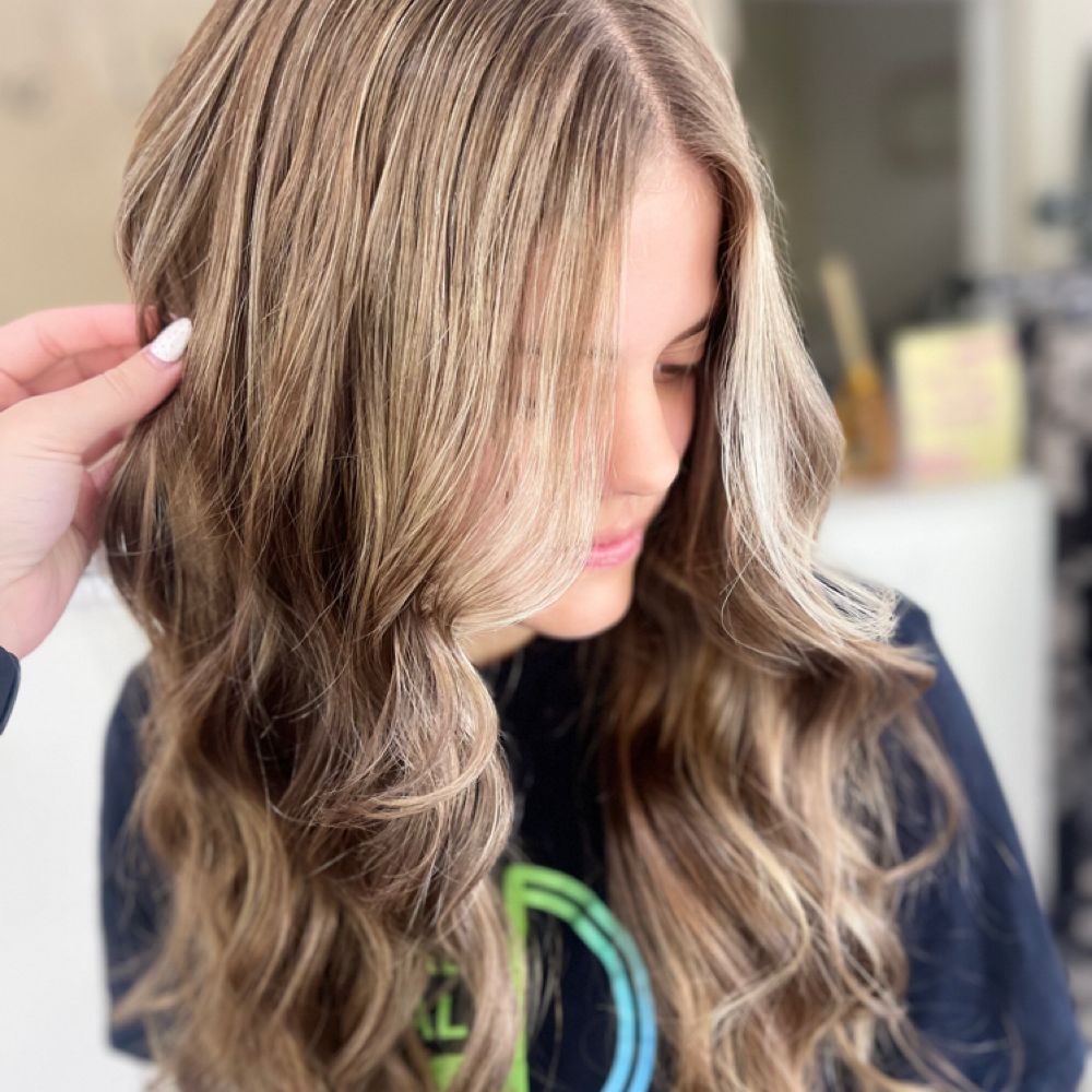 Hair work by Styled By Jen