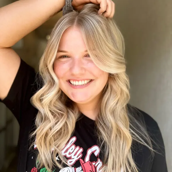 Hair work by Styled by Jenna