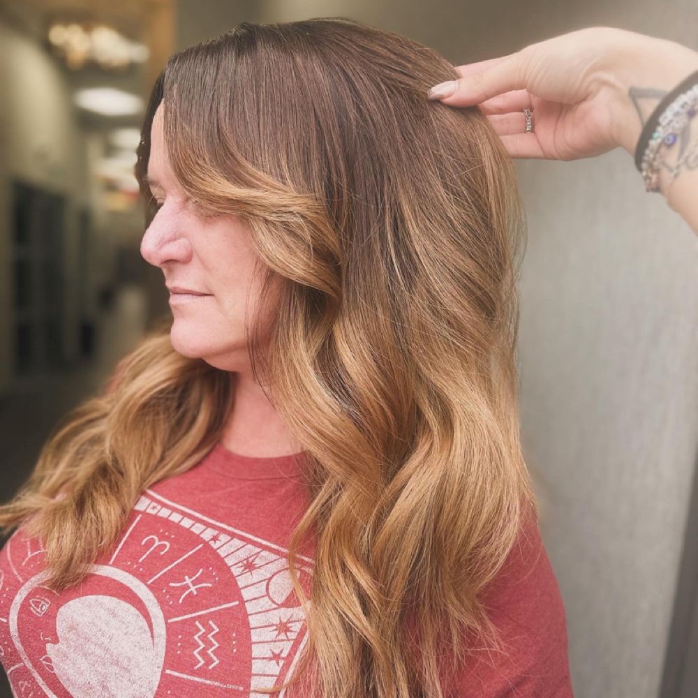 Hair work by Styled by Jenna
