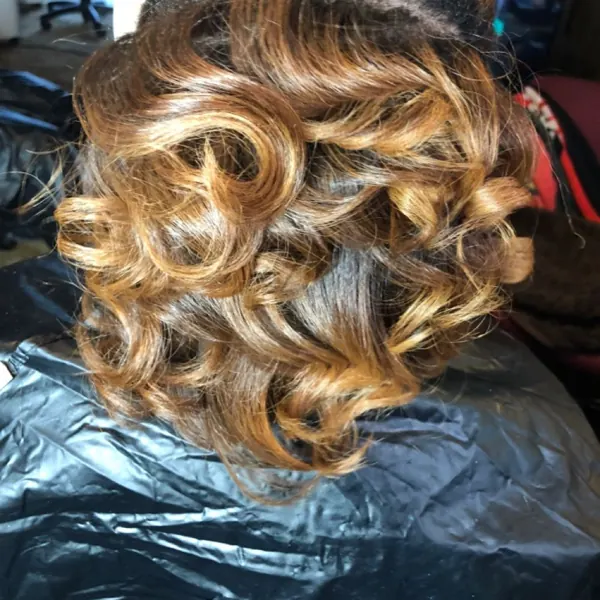 Hair work by Styled By Raven