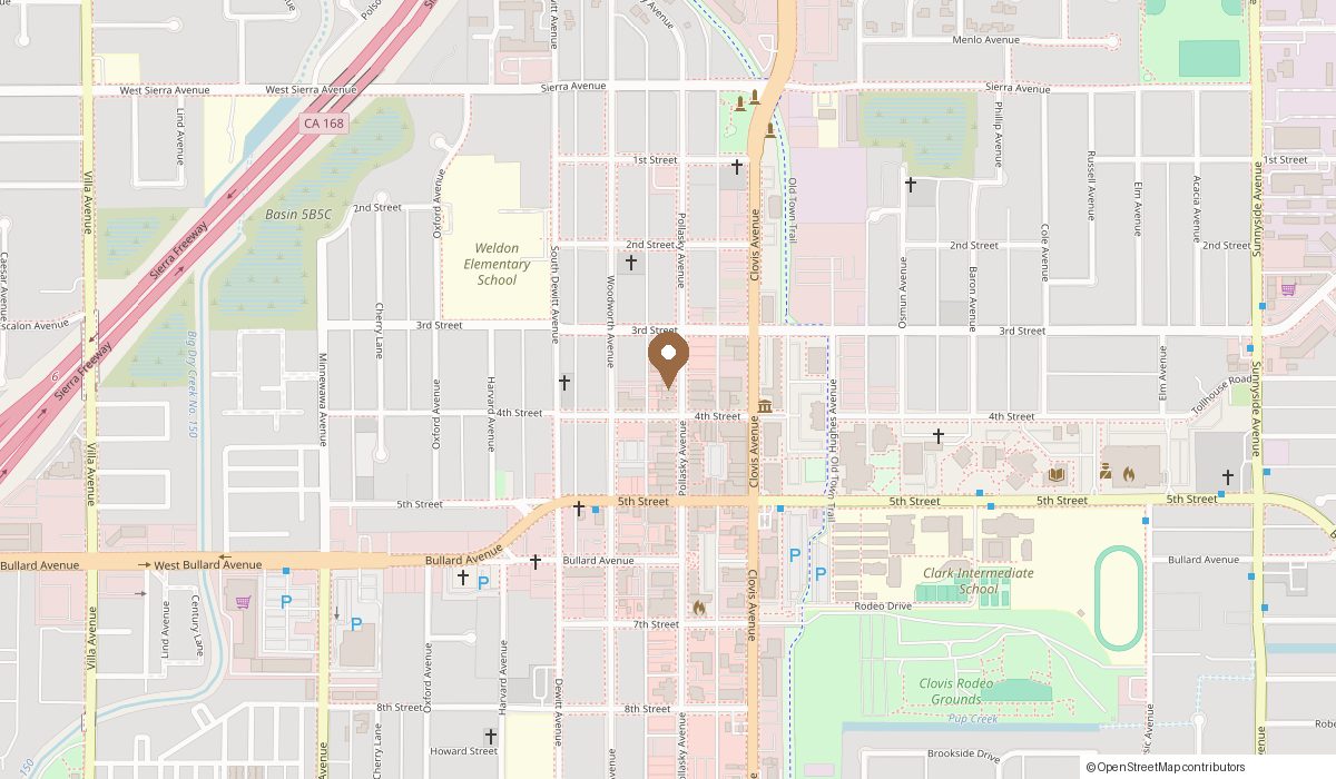 Map: 346 Polkasky Avenue Suite 104, Clovis, CA 93612