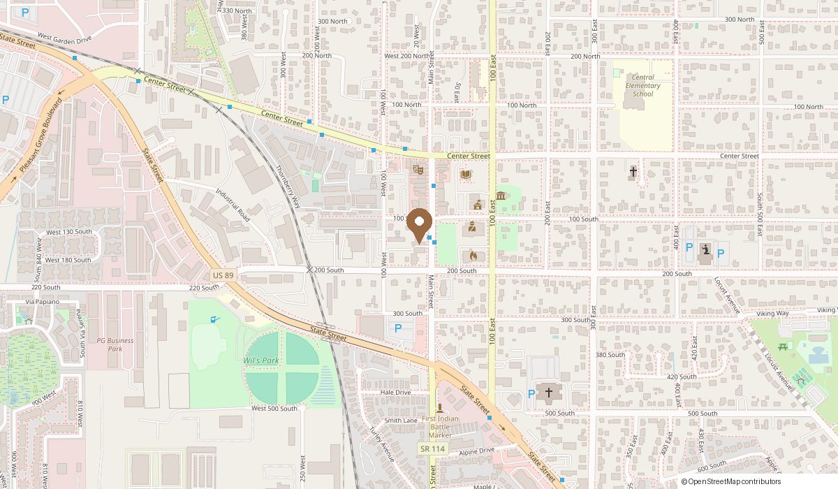 Map: 140 South Main Street Building B 1, Lindon, UT 84003