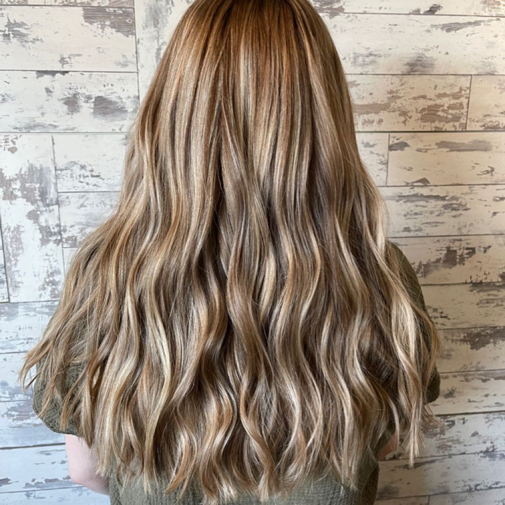 Hair work by Carrie Seals