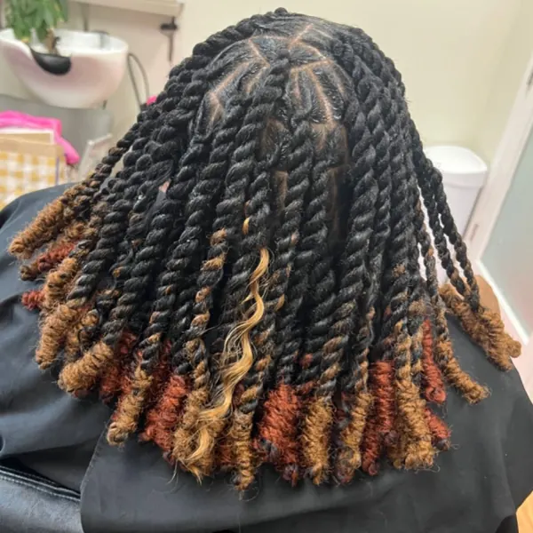 Hair work by Styled by Shana