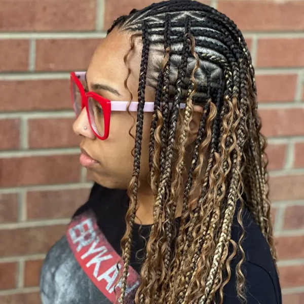 Hair work by Styled by Shana