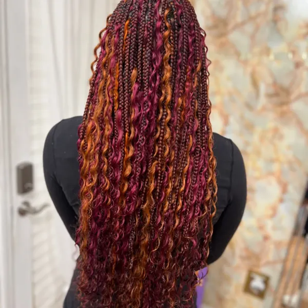 Hair work by Styled by Shana