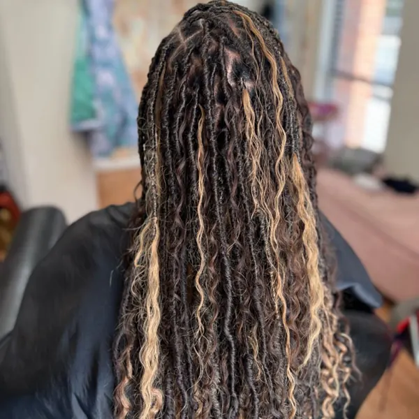Hair work by Styled by Shana
