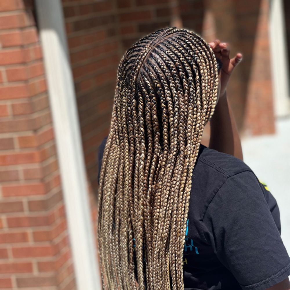 Hair work by Styled by Shana