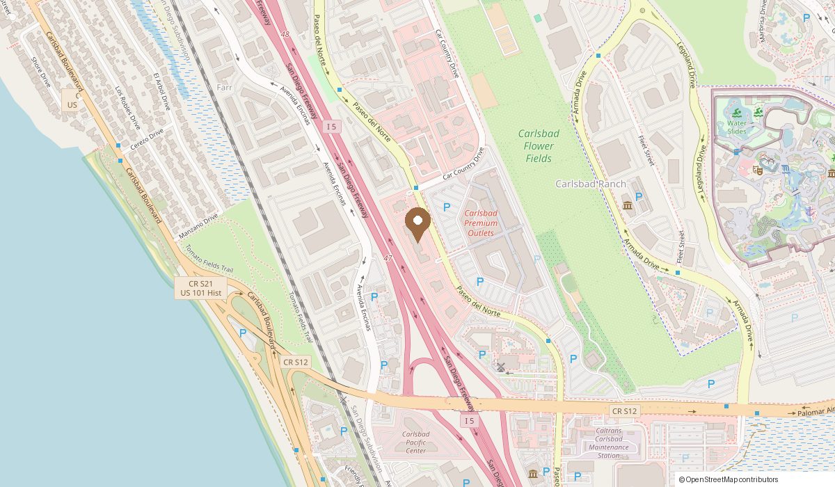 Map: 5617 Paseo Del Norte #200 Suite 1, Carlsbad, CA 92008