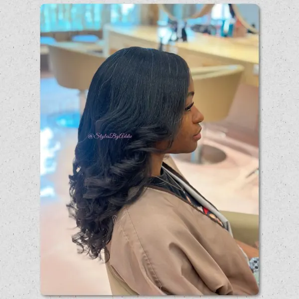 Hair work by Styles By Addie
