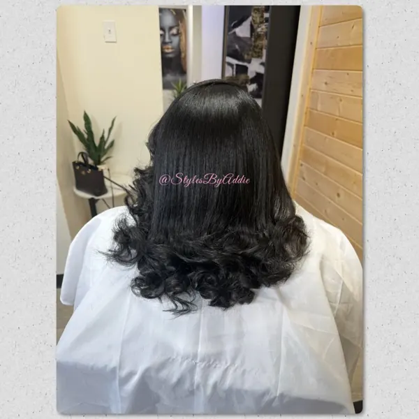 Hair work by Styles By Addie