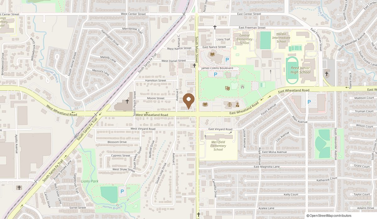 Map: 115 W Wheatland Rd, Duncanville, TX 75116