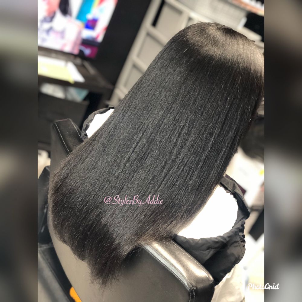 Hair work by Styles By Addie