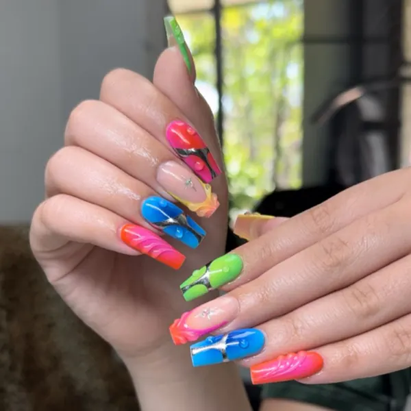 Nail work by Sydney Nailed It