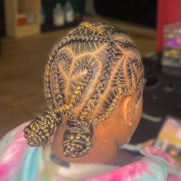 Hair work by Tamia English