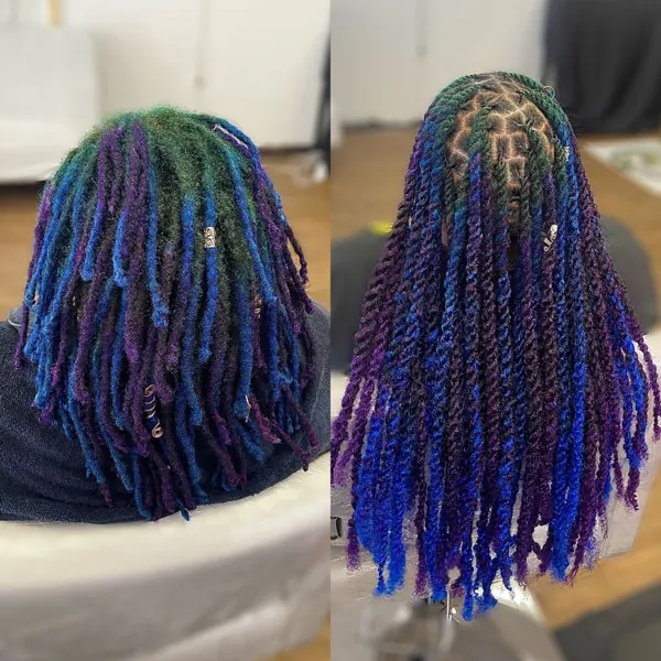 Hair work by Tamia English