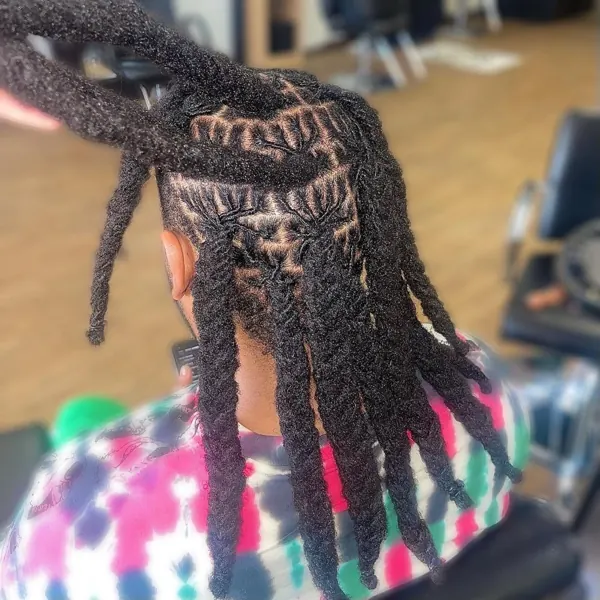 Hair work by Tamia English