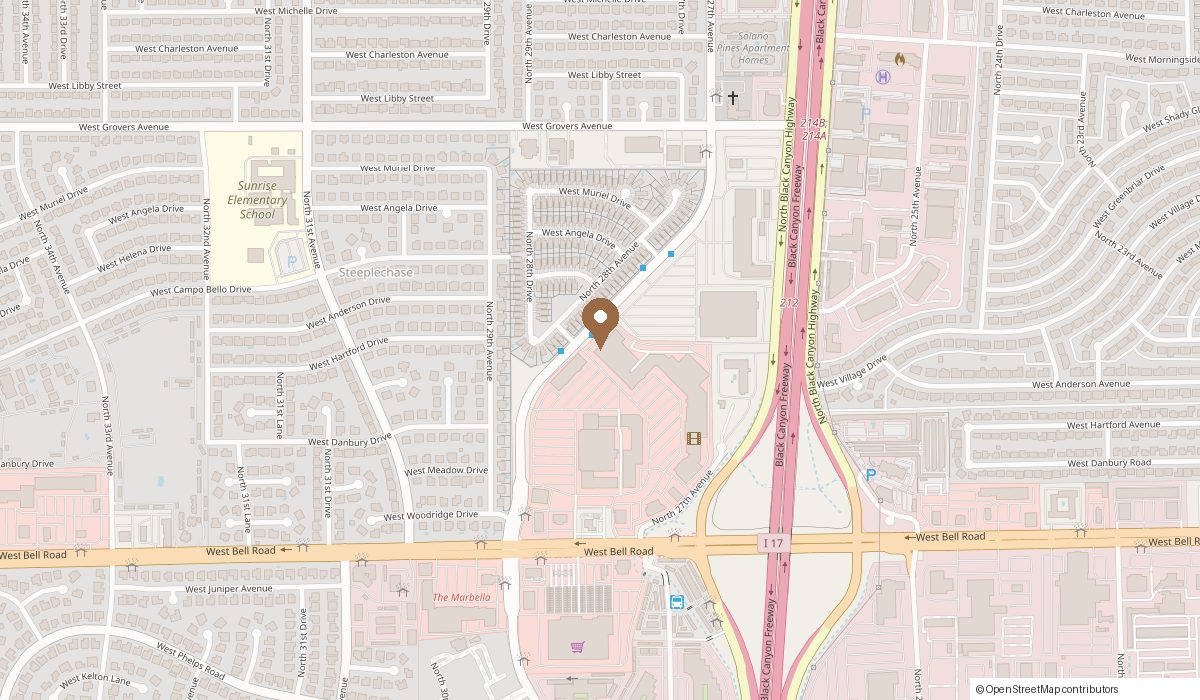 Map: 2710 W Bell Rd Unit 1260, Phoenix, AZ 85053