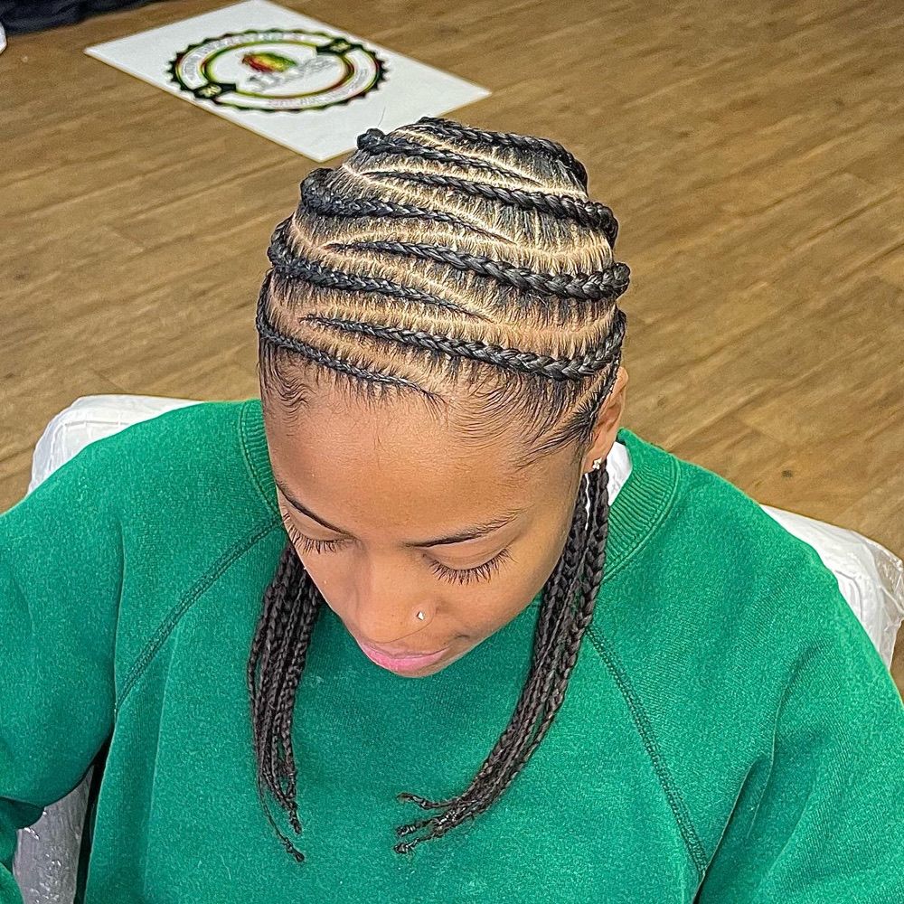 Hair work by Tamia English