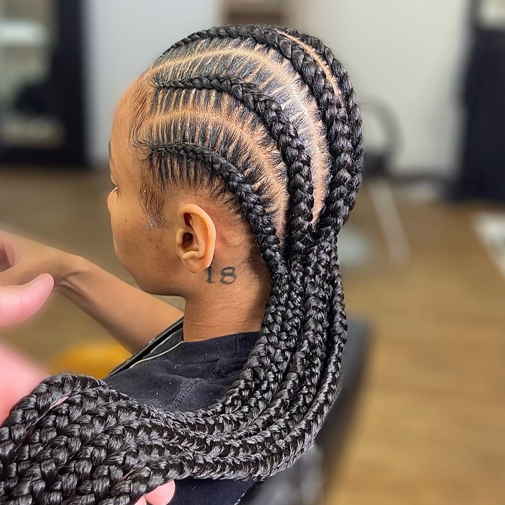 Tamia English hair work in Phoenix, example 1