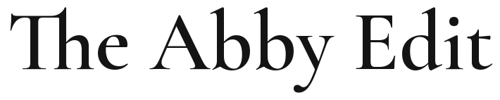 The Abby Edit