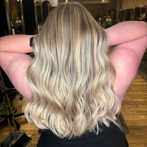 Hair work by The Hair Fairy Salon
