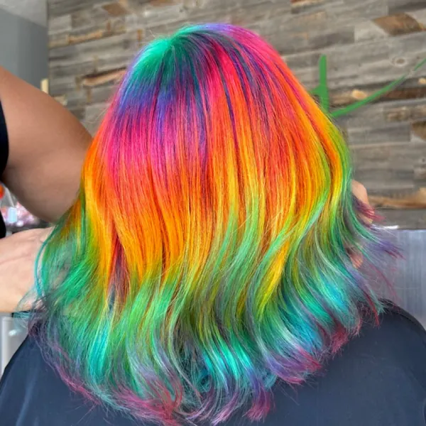 Hair work by The Hair Fairy Salon