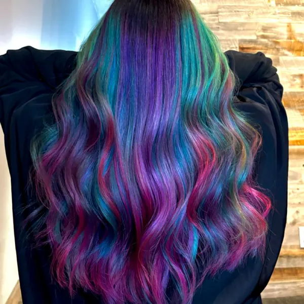 Hair work by The Hair Fairy Salon