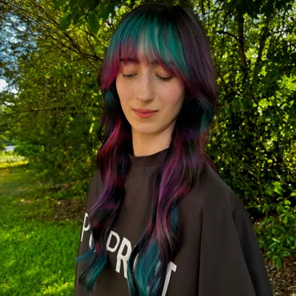 Hair work by The Hair Fairy Salon