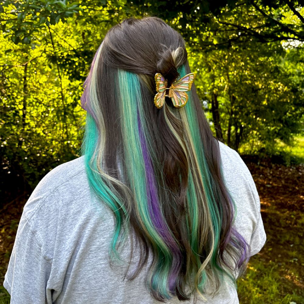 Hair work by The Hair Fairy Salon