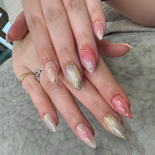 Nail work by The Muse Nail Studio