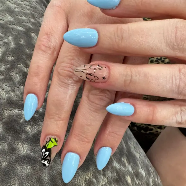 Nail work by The Muse Nail Studio