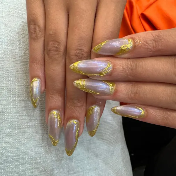 Nail work by The Muse Nail Studio
