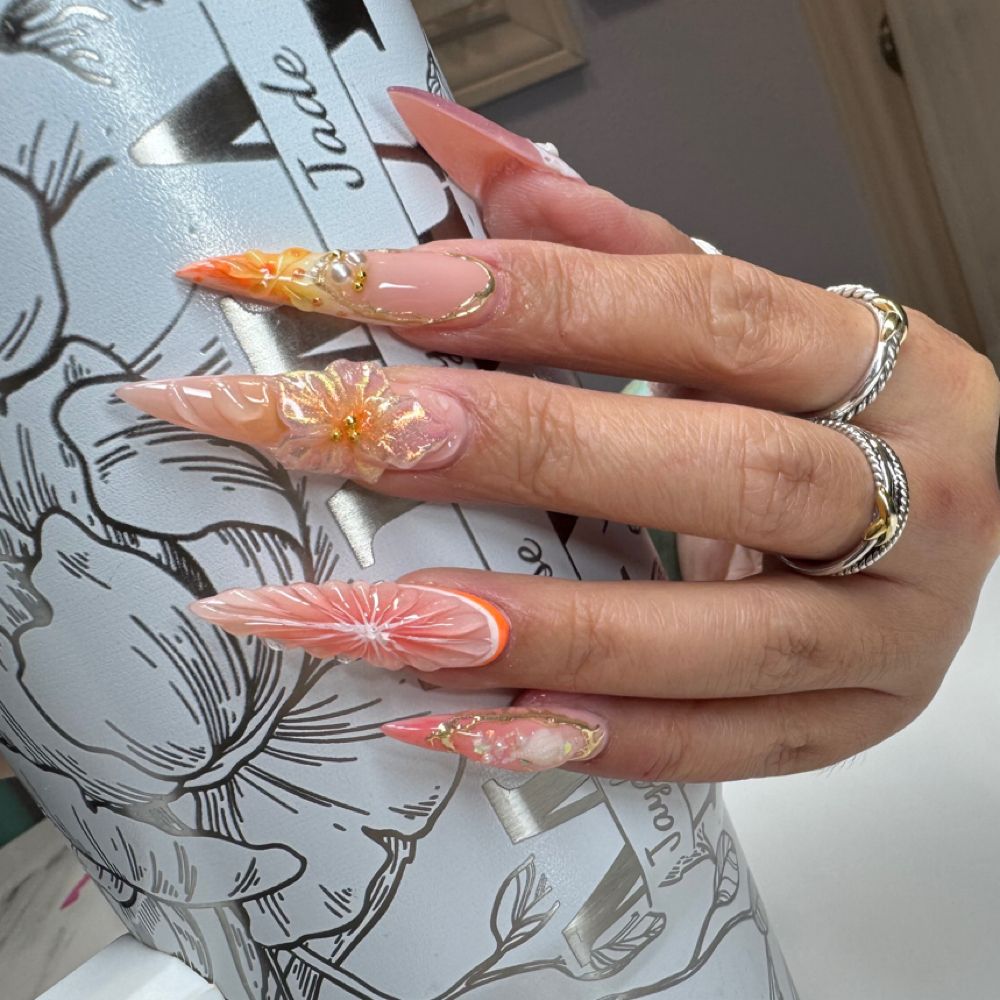 The Muse Nail Studio nail work in Houston, example 1