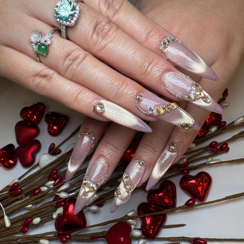 Nail work by The Muse Nail Studio