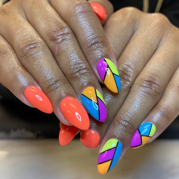 Nail work by Therapy by KK