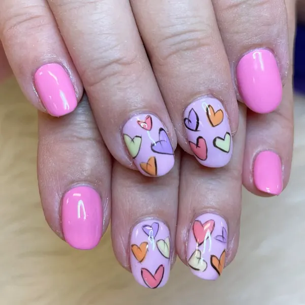 Nail work by Therapy by KK