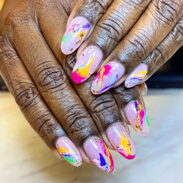 Nail work by Therapy by KK