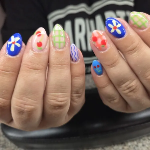 Nail work by Tina Robinson