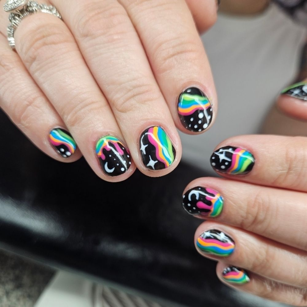 Nail work by Tina Robinson