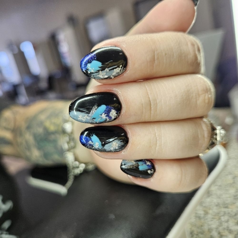 Nail work by Tina Robinson