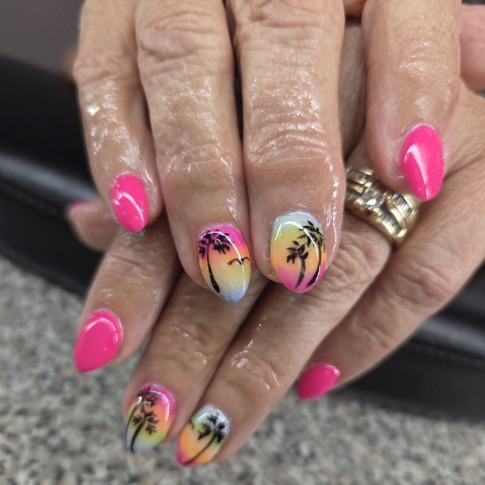 Nail work by Tina Robinson