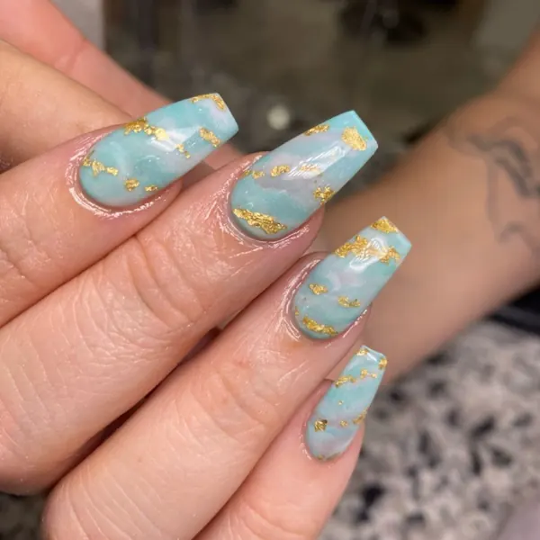 Nail work by Tips by Julie